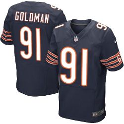 Cheap Eddie Goldman Bears Jersey From China Blue Elite #91