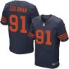 Cheap Eddie Goldman Bears Jersey From China Blue Orange Number Elite #91