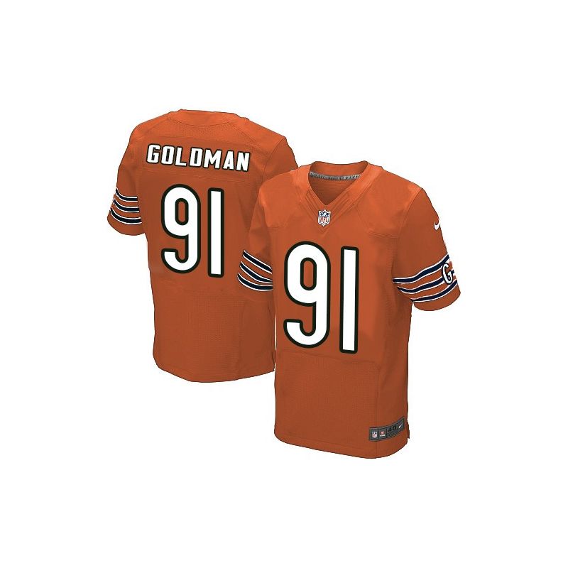 Cheap Eddie Goldman Bears Jersey From China Orange Elite #91
