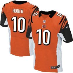 Cheap Kevin Huber Bengals Jersey From China Orange Elite #10