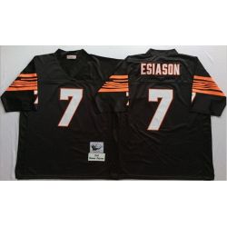 Cheap Boomer Esiason Bengals Jersey From China Black throwback Elite #7