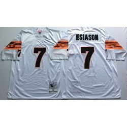 Cheap Boomer Esiason Bengals Jersey From China White throwback Elite #7