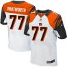Cheap Andrew Whitworth Bengals Jersey From China White Elite #77
