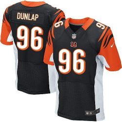 Cheap Carlos Dunlap Bengals Jersey From China Black Elite #96