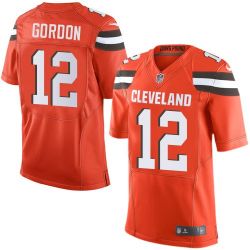 Cheap Josh Gordon Browns Jersey From China Orange 2016 Elite #12