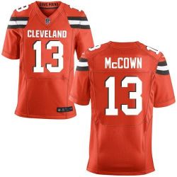 Cheap Josh McCown Browns Jersey From China Orange Elite #13