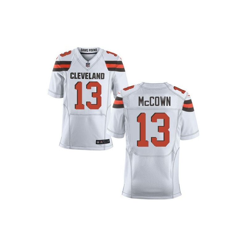 Cheap Josh McCown Browns Jersey From China White Elite #13