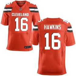Cheap Andrew Hawkins Browns Jersey From China Orange 2016 Elite #16