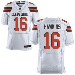 Cheap Andrew Hawkins Browns Jersey From China White 2016 Elite #16