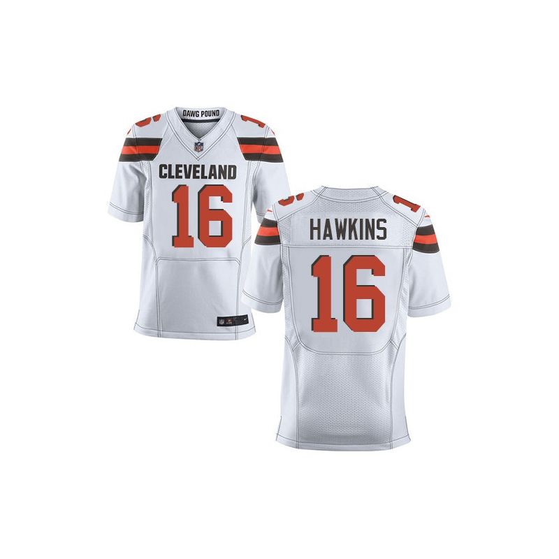 Cheap Andrew Hawkins Browns Jersey From China White 2016 Elite #16