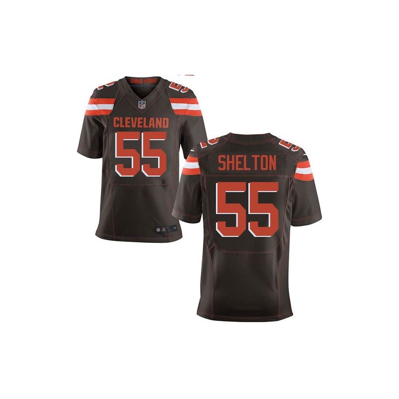 Cheap Danny Shelton Browns Jersey From China Brown Elite #55