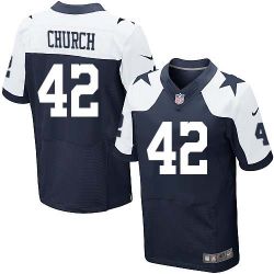 Cheap Barry Church Cowboys Jersey From China Blue thanksgiving Elite #42