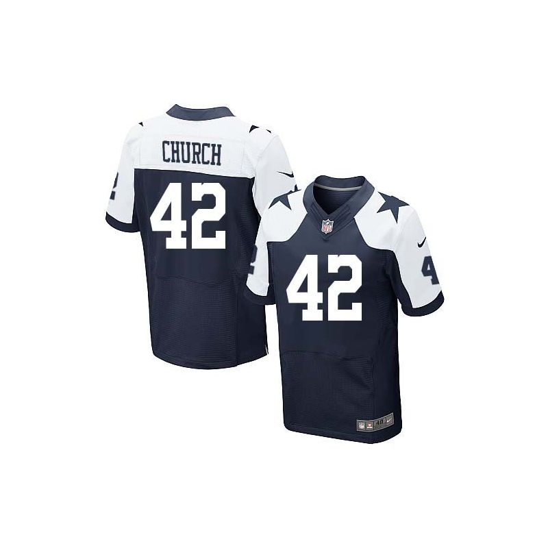 Cheap Barry Church Cowboys Jersey From China Blue thanksgiving Elite #42