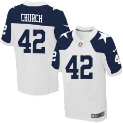 Cheap Barry Church Cowboys Jersey From China White thanksgiving Elite #42