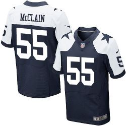 Cheap Rolando McClain Cowboys Jersey From China Blue thanksgiving Elite #55