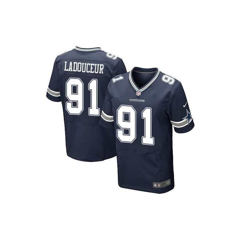 Cheap LP LaDouceur Cowboys Jersey From China Blue Elite #91