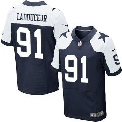 Cheap LP LaDouceur Cowboys Jersey From China Blue thanksgiving Elite #91