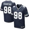 Cheap Tyrone Crawford Cowboys Jersey From China Blue Elite #98