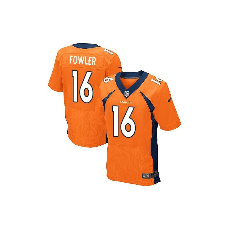 Cheap Bennie Fowler Broncos Jersey From China Orange Elite #16