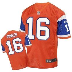 Cheap Bennie Fowler Broncos Jersey From China Orange throwback Elite #16