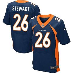 Cheap Darian Stewart Broncos Jersey From China Blue Elite #26