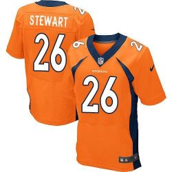 Cheap Darian Stewart Broncos Jersey From China Orange Elite #26