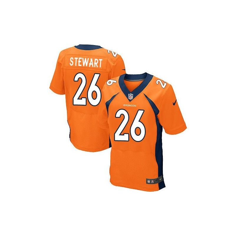 Cheap Darian Stewart Broncos Jersey From China Orange Elite #26