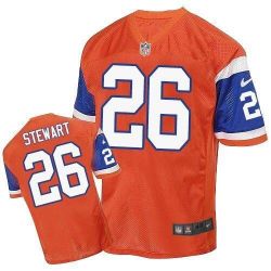 Cheap Darian Stewart Broncos Jersey From China Orange throwback Elite #26