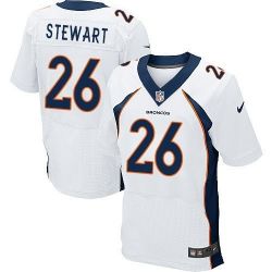Cheap Darian Stewart Broncos Jersey From China White Elite #26