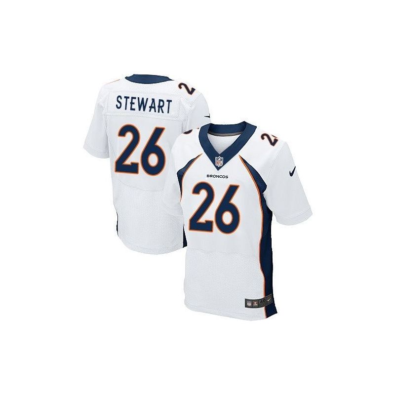 Cheap Darian Stewart Broncos Jersey From China White Elite #26