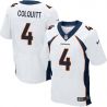 Cheap Britton Colquitt Broncos Jersey From China White Elite #4