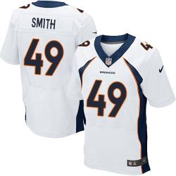Cheap Dennis Smith Broncos Jersey From China White Elite #49