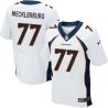 Cheap Karl Mecklenburg Broncos Jersey From China White Elite #77