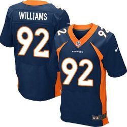 Cheap Sylvester Williams Broncos Jersey From China Blue Elite #92