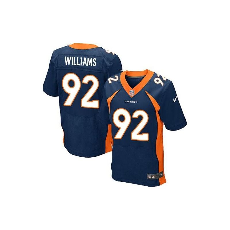 Cheap Sylvester Williams Broncos Jersey From China Blue Elite #92