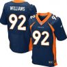 Cheap Sylvester Williams Broncos Jersey From China Blue Elite #92
