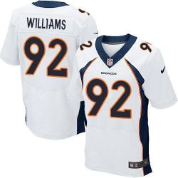 Cheap Sylvester Williams Broncos Jersey From China White Elite #92