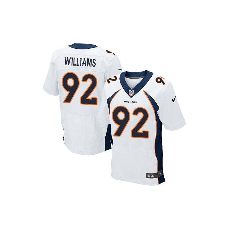 Cheap Sylvester Williams Broncos Jersey From China White Elite #92