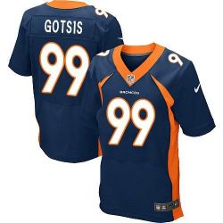 Cheap Adam Gotsis Broncos Jersey From China Blue Elite #99