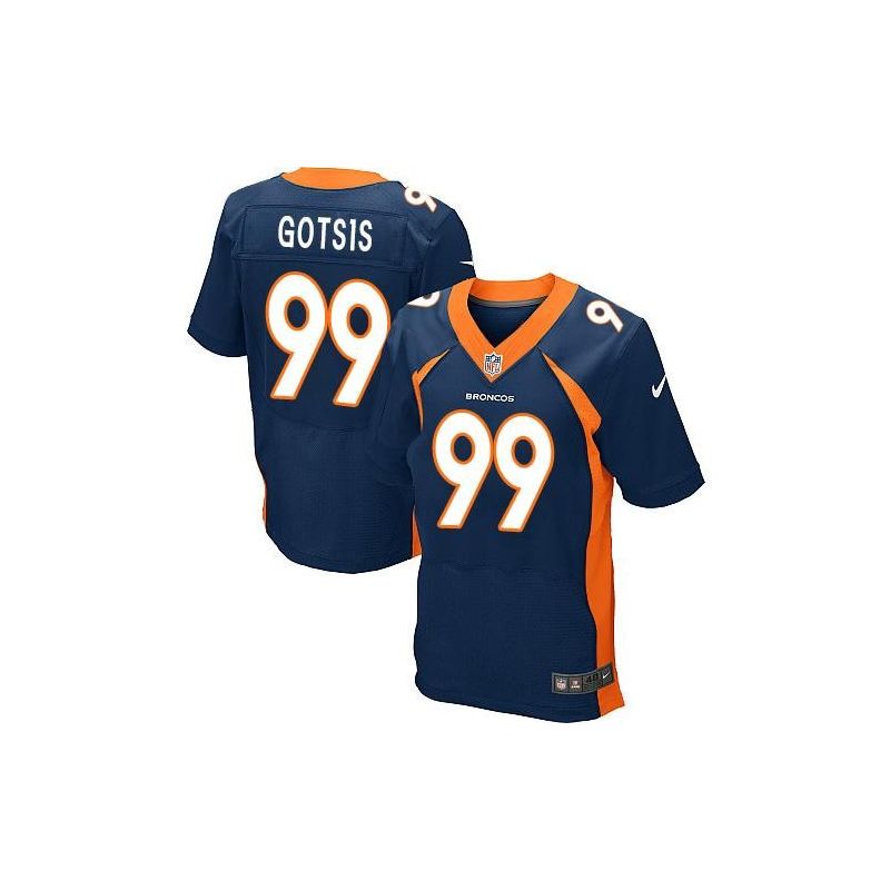 Cheap Adam Gotsis Broncos Jersey From China Blue Elite #99