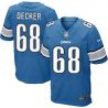 Cheap Taylor Decker Lions Jersey From China Blue Elite #68