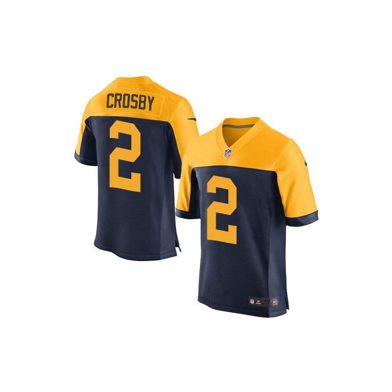 Cheap Mason Crosby Packers Jersey From China Navy Alternate Elite #2