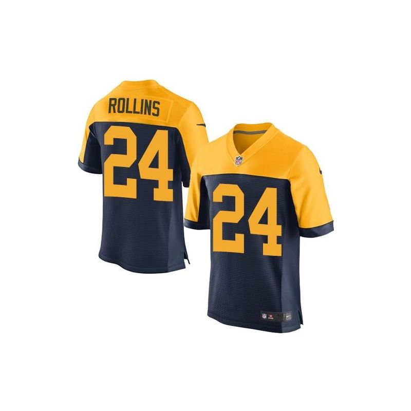 Cheap Quinten Rollins Packers Jersey From China Navy Alternate Elite #24