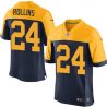 Cheap Quinten Rollins Packers Jersey From China Navy Alternate Elite #24