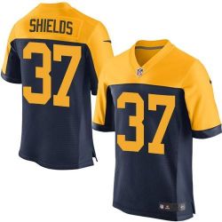 Cheap Sam Shields Packers Jersey From China Navy Alternate Elite #37