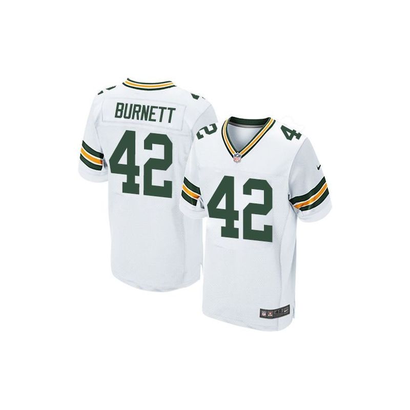 Cheap Morgan Burnett Packers Jersey From China White Elite #42