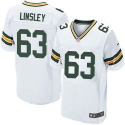 Cheap Corey Linsley Packers Jersey From China White Elite #63