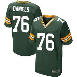 Cheap Mike Daniels Packers Jersey From China Green Elite #76