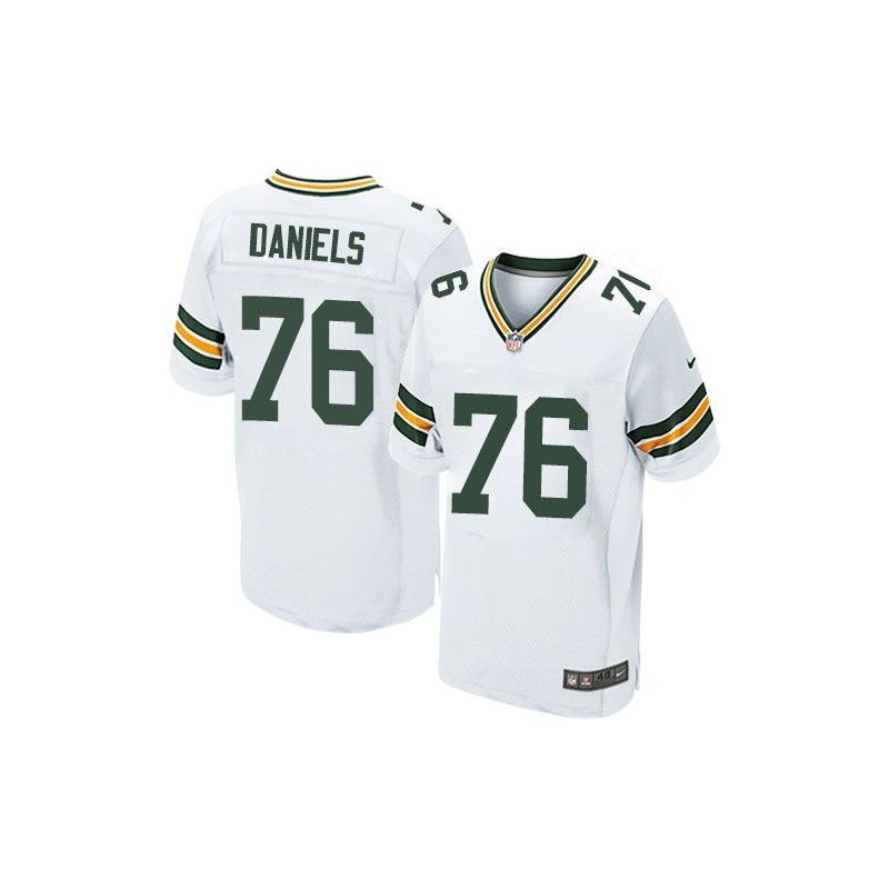 Cheap Mike Daniels Packers Jersey From China White Elite #76