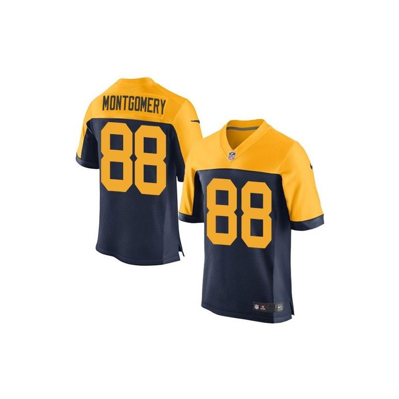 Cheap Ty Montgomery Packers Jersey From China Navy Alternate Elite #88